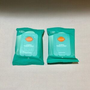2 Packs x 15 ea. Lume Acidified Deodorant Wipes pH Optimized to Control Odor NIP